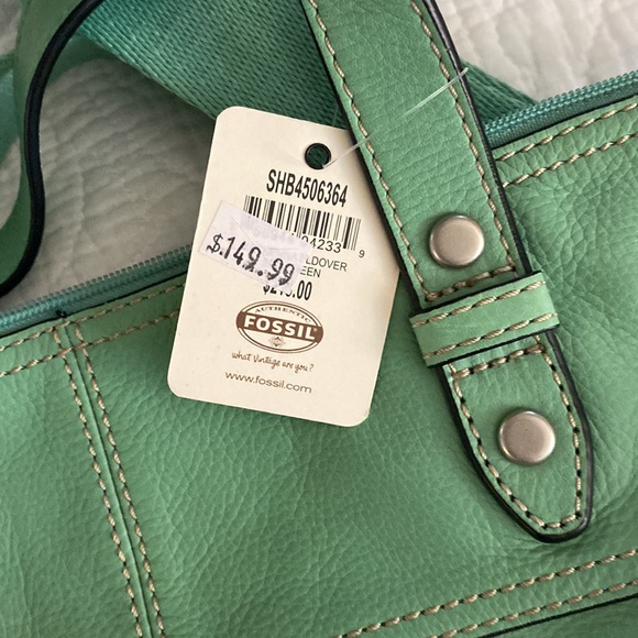 green fossil bag - Picture 2 of 3